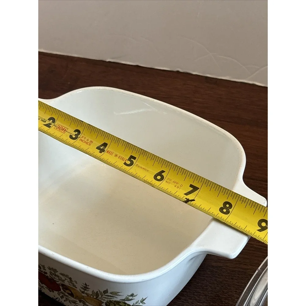 Vintage Corning Ware Spice O Life 1.5 Qt Casserole Dish A-1 1/2-B with Pyrex Lid